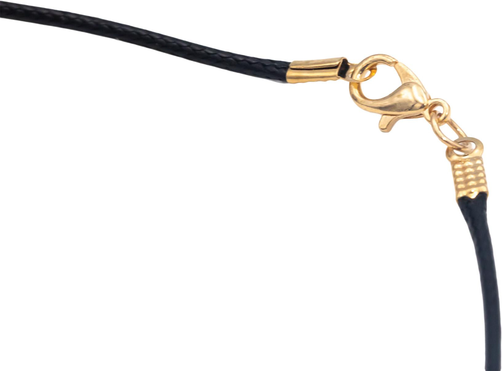 18k Yellow Gold 0.15CT Round Cut Diamond Heart Themed Bar Pendant Necklace