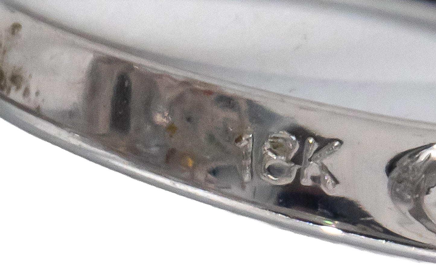 Designer 18k White Gold Diamond & Rainbow Sapphire Flower Ring 1.50CT Size 7.25