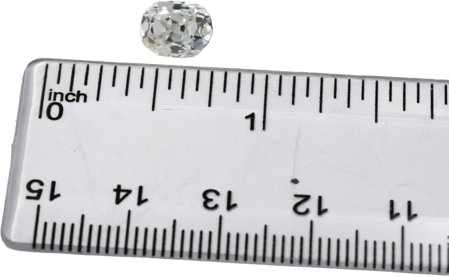 GIA Certified 2.02CT Old Mine Cut Diamond G Color SI1 Clarity