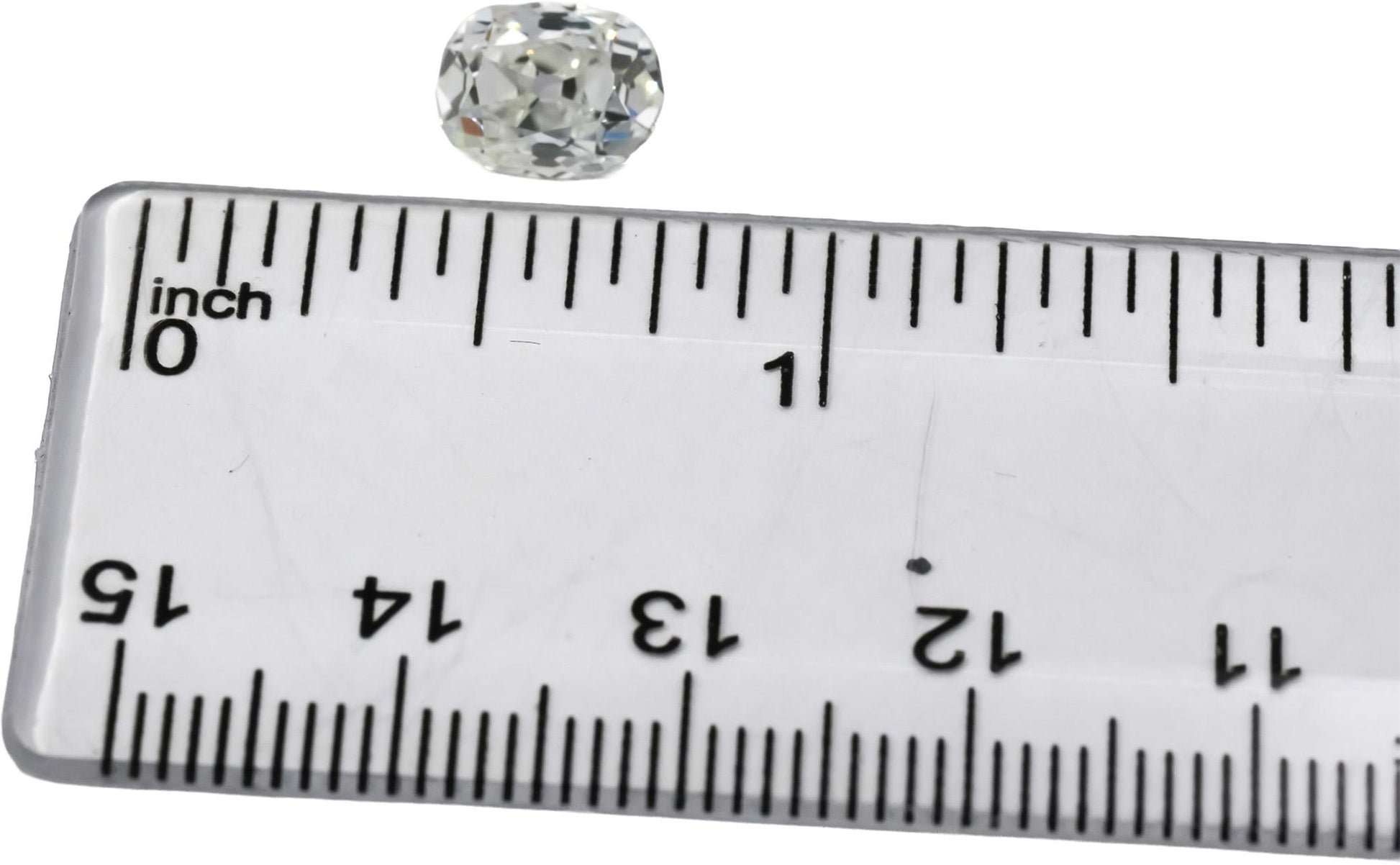 GIA Certified 2.02CT Old Mine Cut Diamond G Color SI1 Clarity