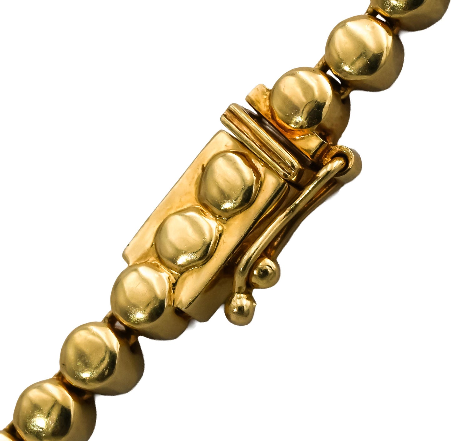 SONIA B. 18k Yellow Gold VS Round Diamond Necklace 2.75CT