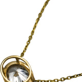 IGI 14k Yellow Gold VS1/E Oval Cut Lab-Grown Diamond Pendant Necklace 2.43CT