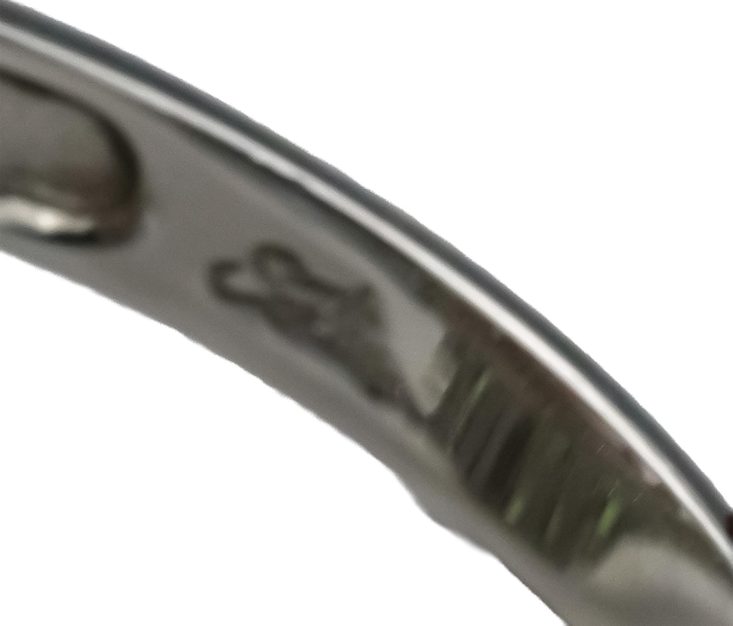 14k White Gold Round Rainbow Gemstone Spiral Ring 2.0CT Size 7.25