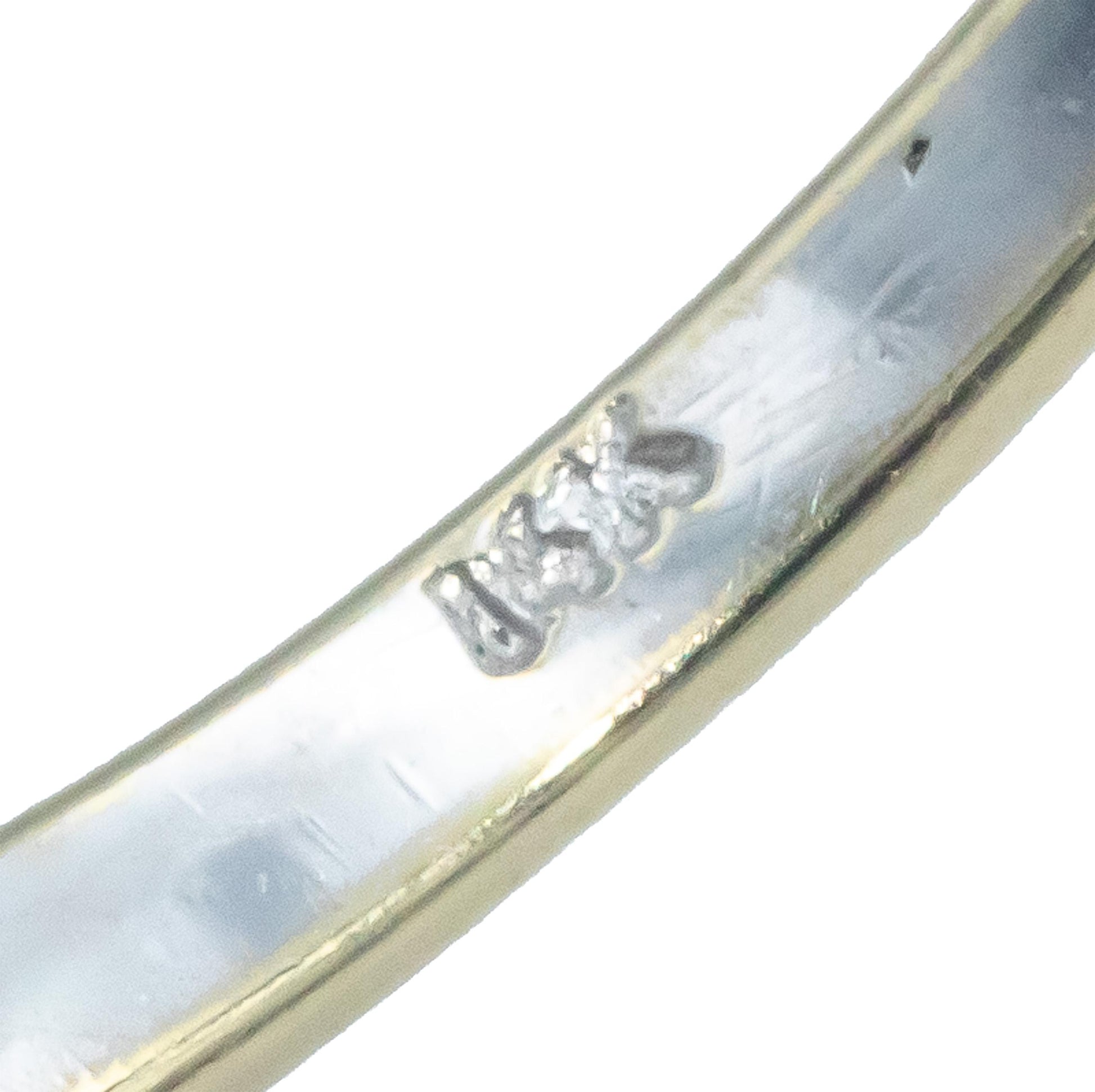 14k Yellow Gold VS Round Cut Diamond Cluster Cocktail Ring 0.75CT Size 8