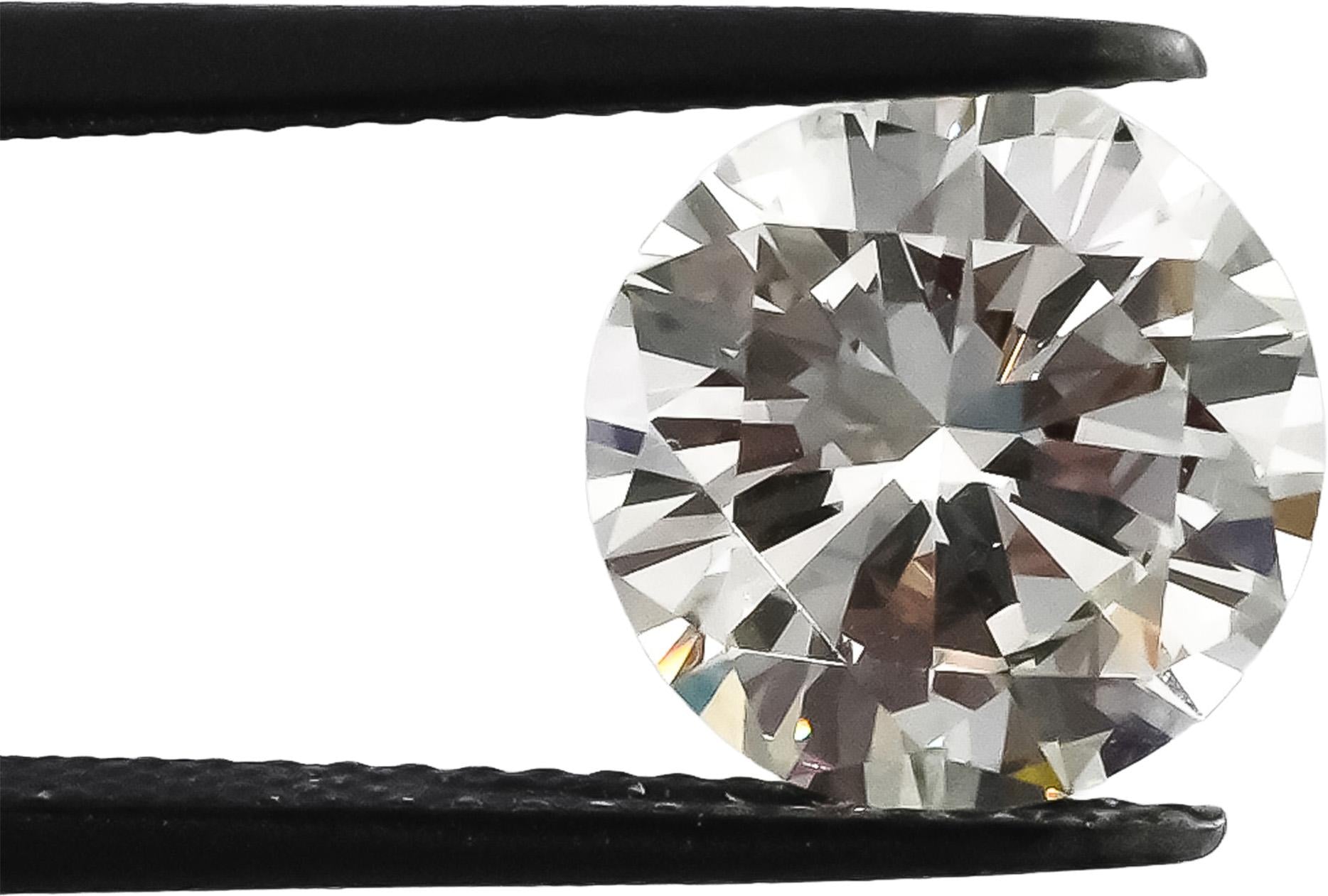 GIA Certified VS1/I Round Cut Natural Diamond Loose Stone 3.02CT
