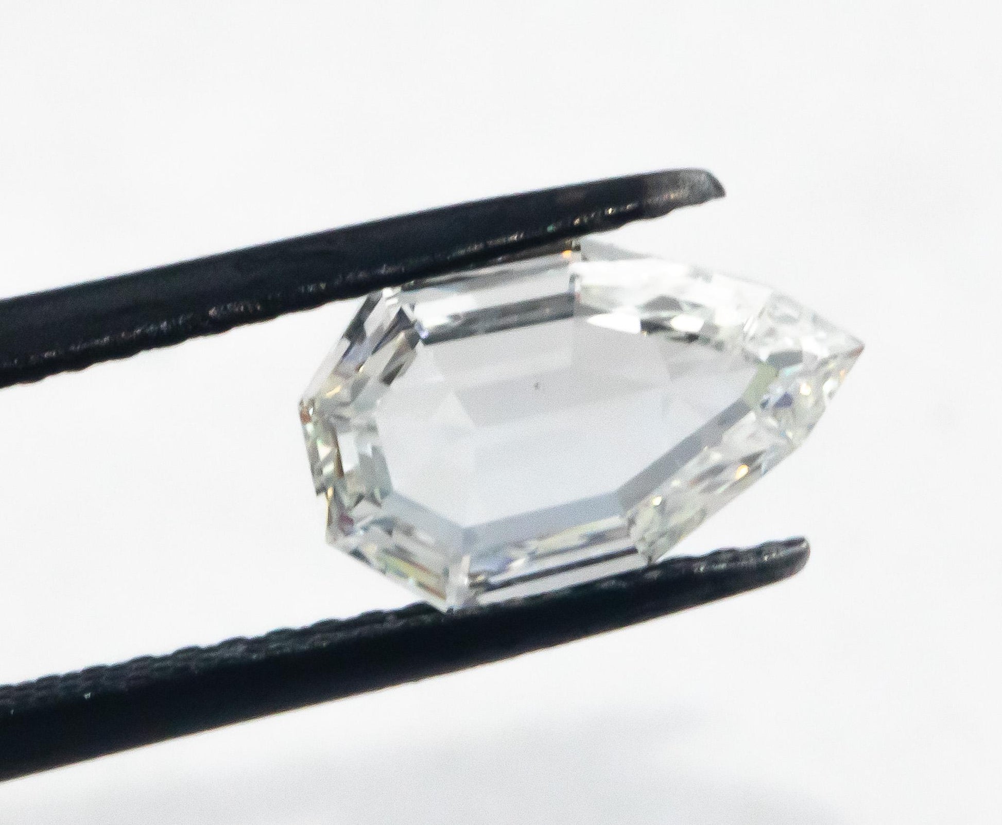 GIA Certified 1.31CT VS2/G Modified Pear Step Cut Loose Diamond w/ Report