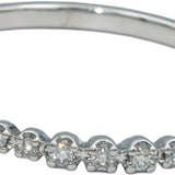 10k White Gold Round Diamond Inside Out Hoop Earrings 0.50CT