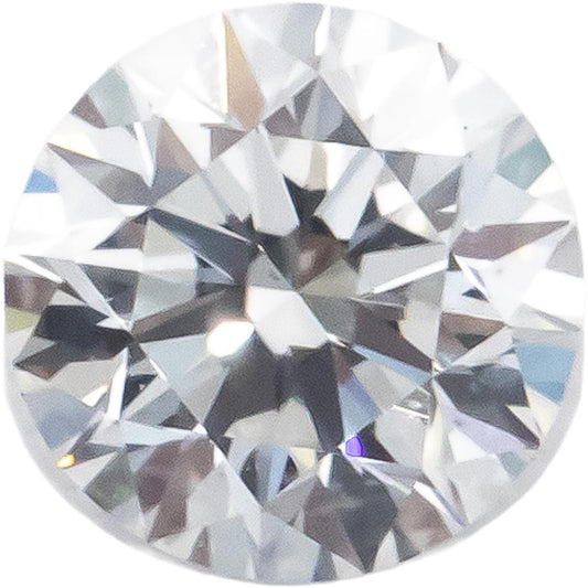 GIA Certified 0.58CT VS2/F Round Brilliant Loose Diamond w/ Report