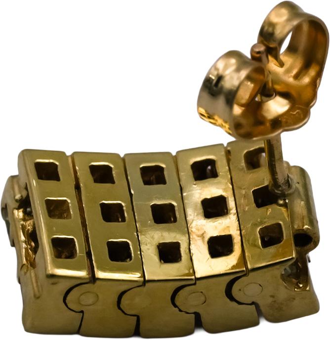 18k & 14k Yellow Gold VS Princess Cut Drop Dangle Stud Earrings 1.50CT