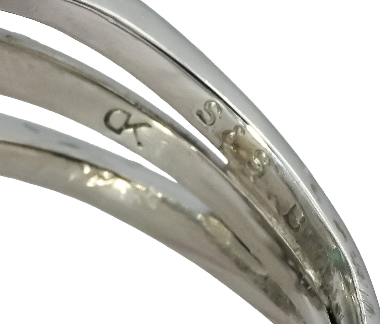 14k White Gold VS Diamond and Emerald Cocktail Ring 3.0CT Size 6.25
