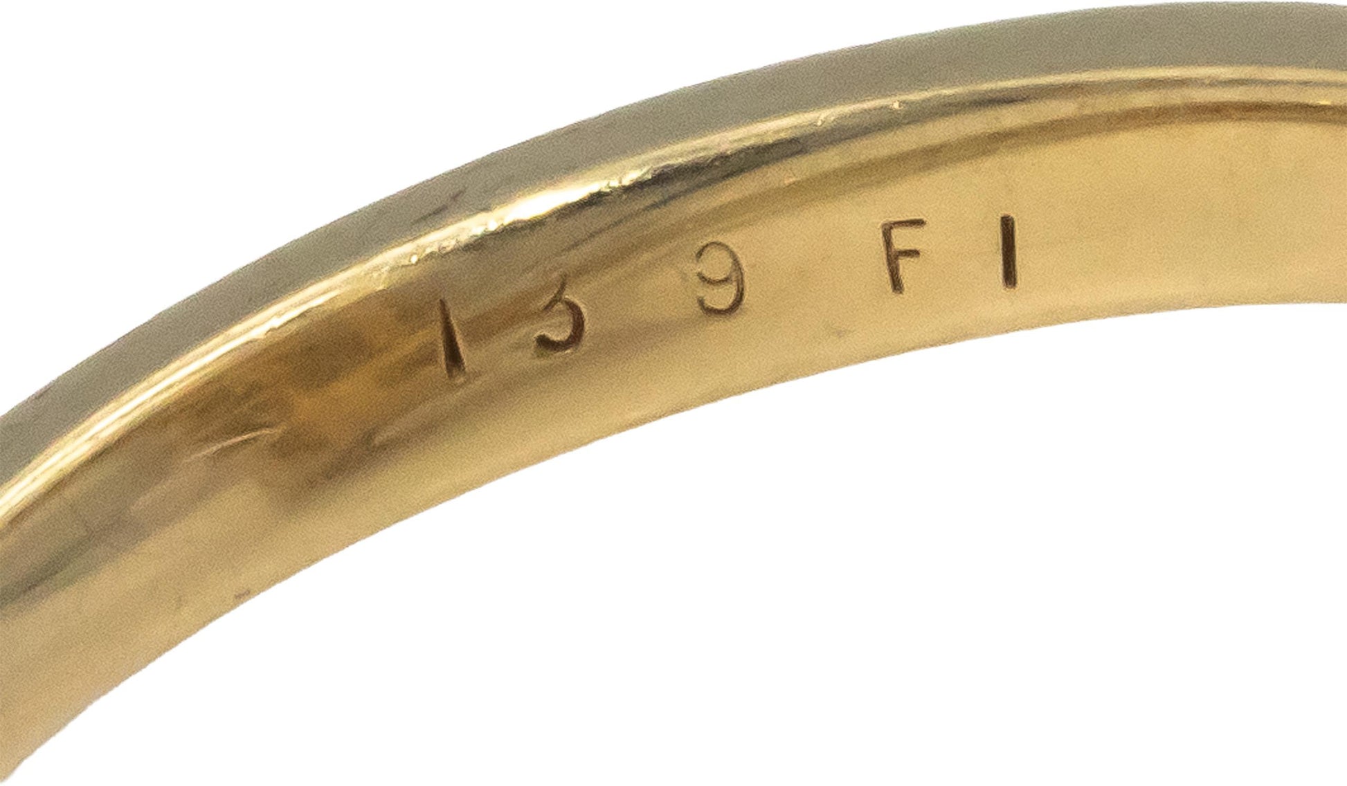 14k Yellow Gold Round Cut VS Diamond Cluster Cocktail Ring 1.39CT Size 6.75