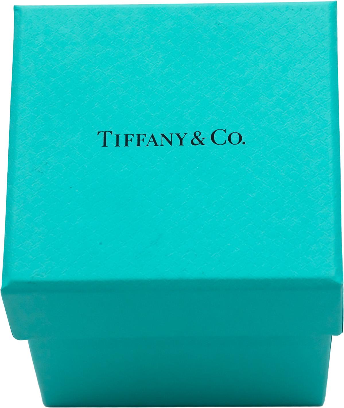 TIFFANY & CO. GIA Certified Platinum VS1/I Diamond Engagement Ring .76CT Sz 5