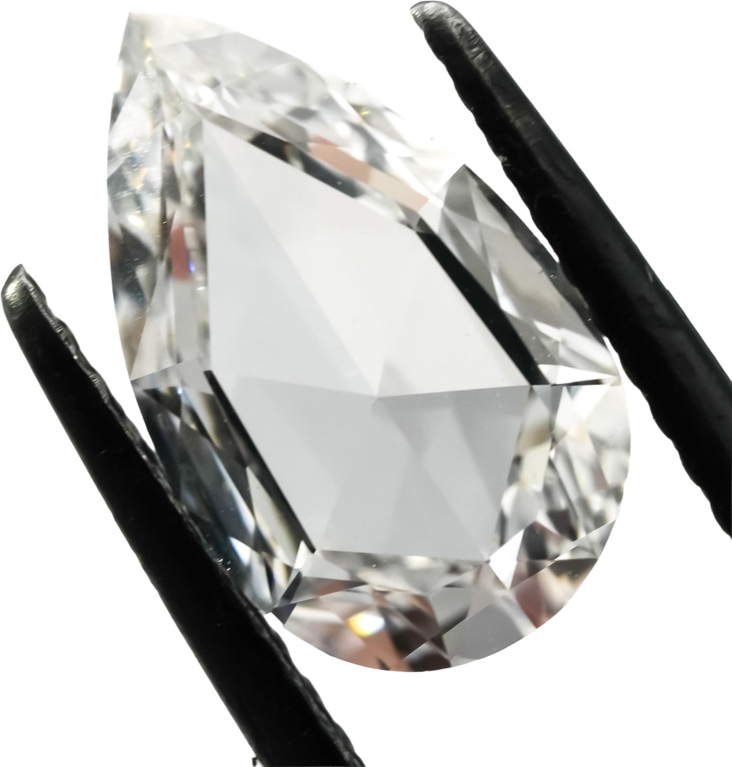 GIA Certified VS2/D Pear Brilliant Cut Diamond Loose Stone 1.52CT