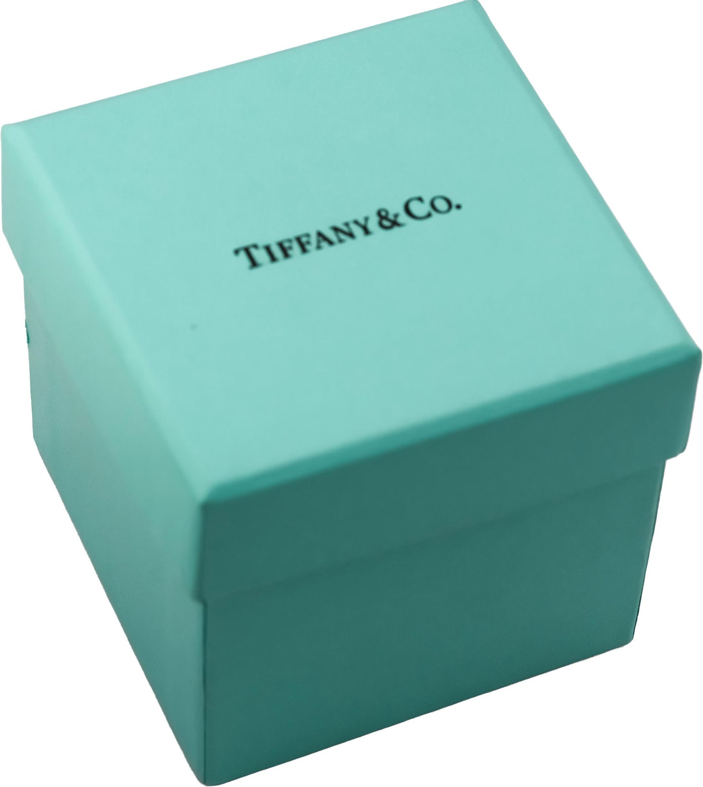 TIFFANY & CO. Platinum VVS2/I Princess Cut Diamond Solitaire Ring 1.47CT Size 5