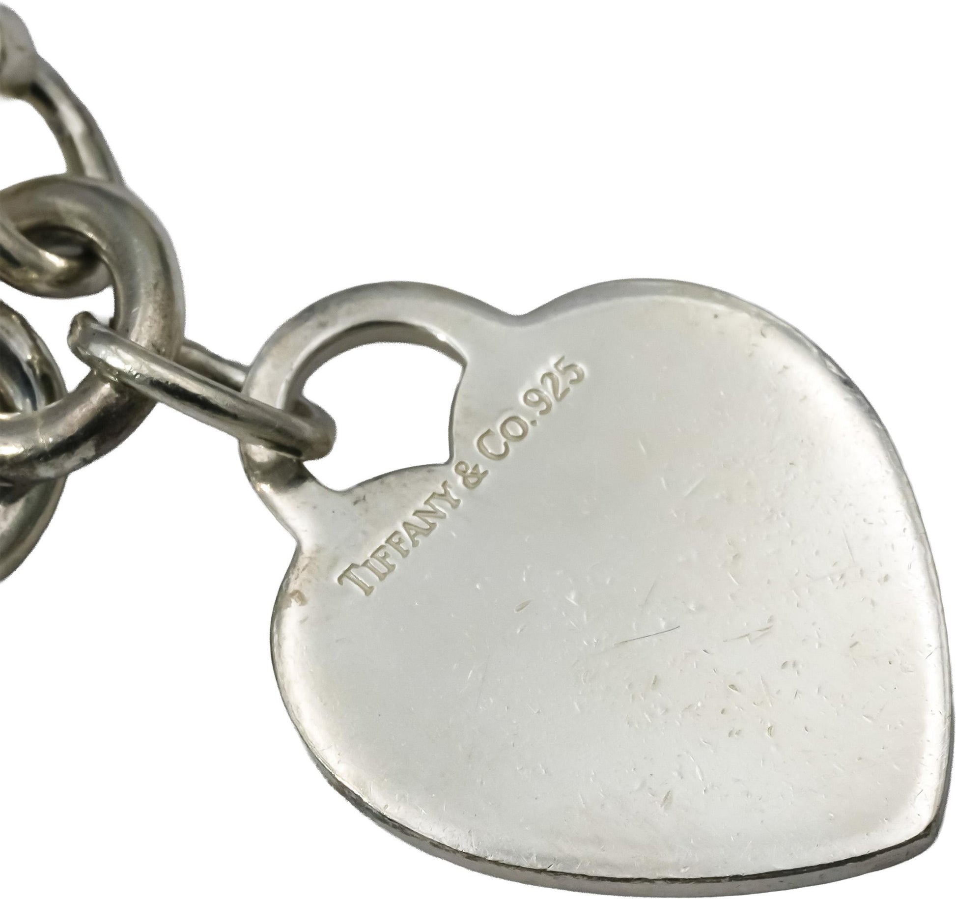TIFFANY & CO. Sterling Silver Tiffany Heart Tag Bracelet
