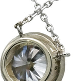 14k White Gold VS Round Lab-Grown Diamond Solitaire Pendant Necklace 2.05CT