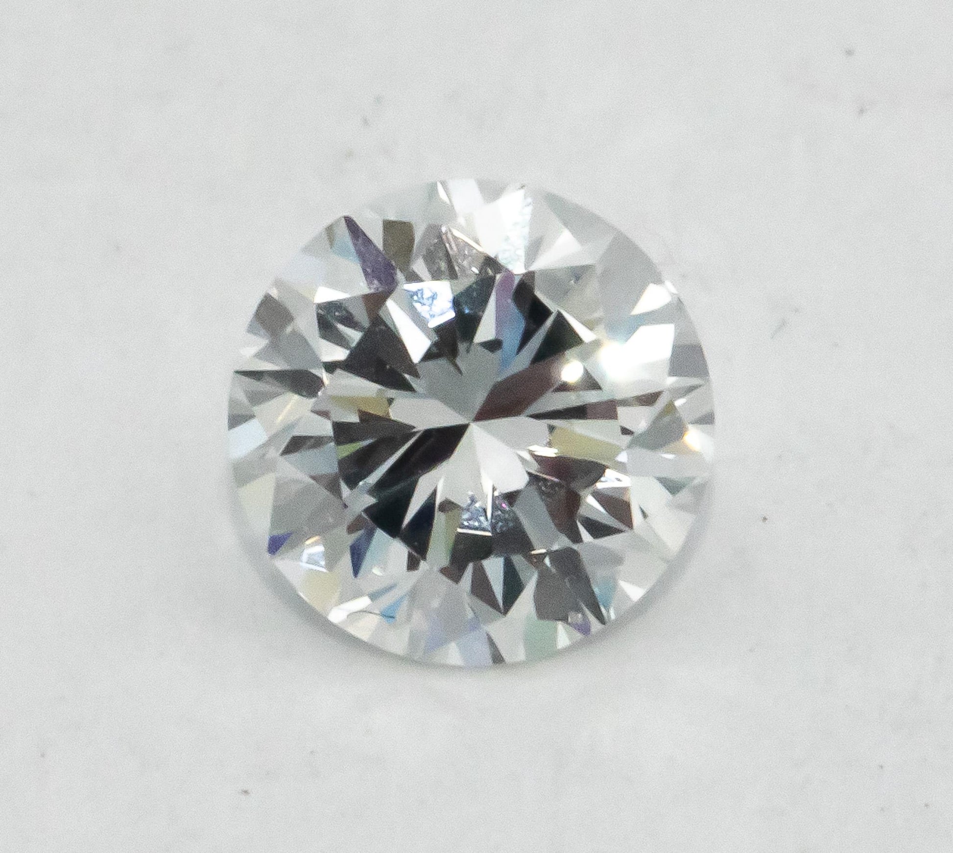 GIA Certified VVS1/H Round Brilliant Cut Loose Diamond w/ Report 0.91CT