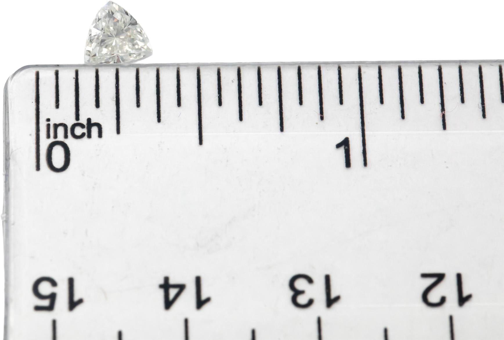 GIA Certified SI1/G Modified Trillion Brilliant Loose Diamond 0.55CT