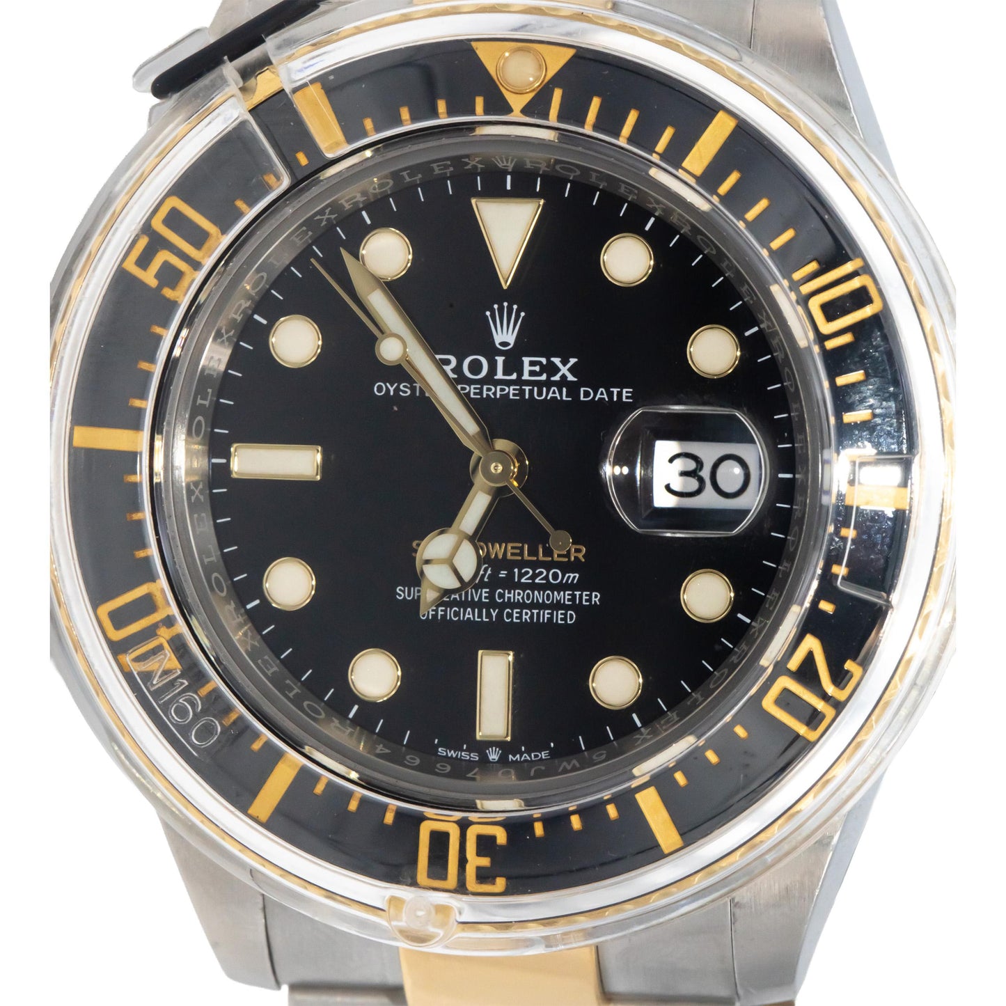 Rolex 2-Tone 43mm Sea Dweller 126603 Professional Diver's Watch w/ Box & Papers
