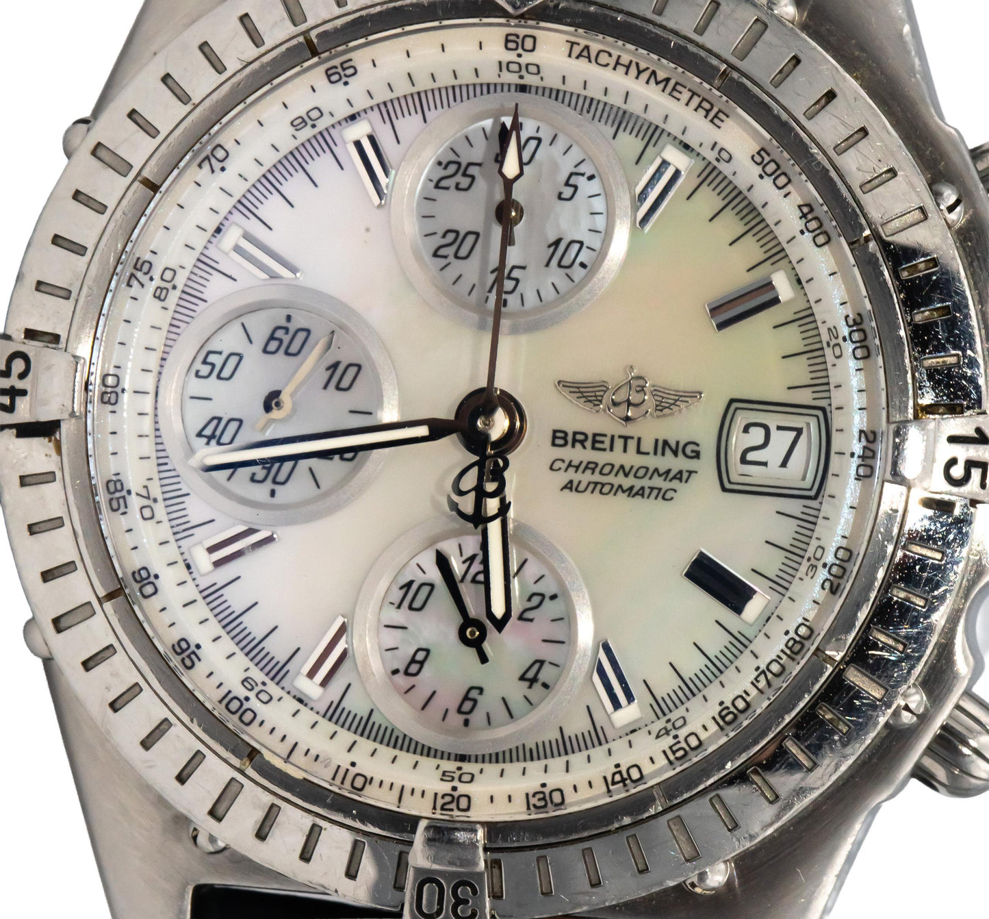 BREITLING Stainless Steel Chronomat A13350 Automatic Men's Watch
