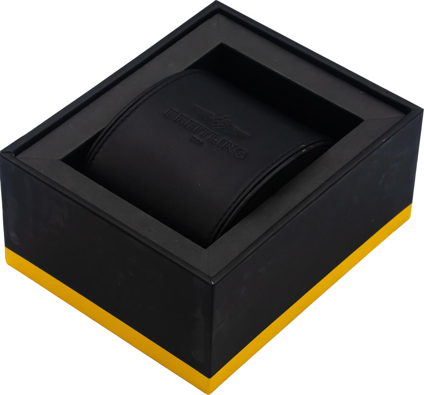 BREITLING Super Avenger II A13371 Stainless Steel Chronograph Watch w Box Papers