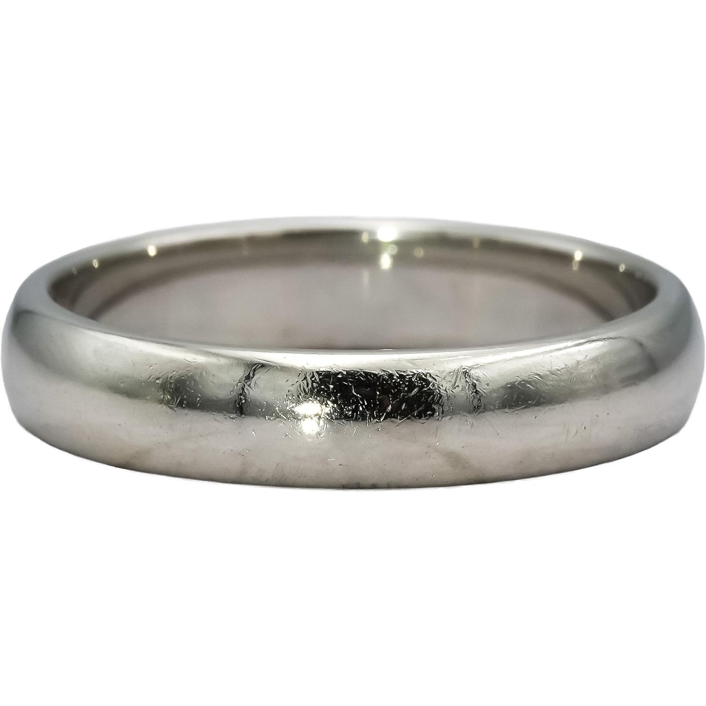 TIFFANY & CO. Platinum Men's Wedding Band Ring Size 9.75