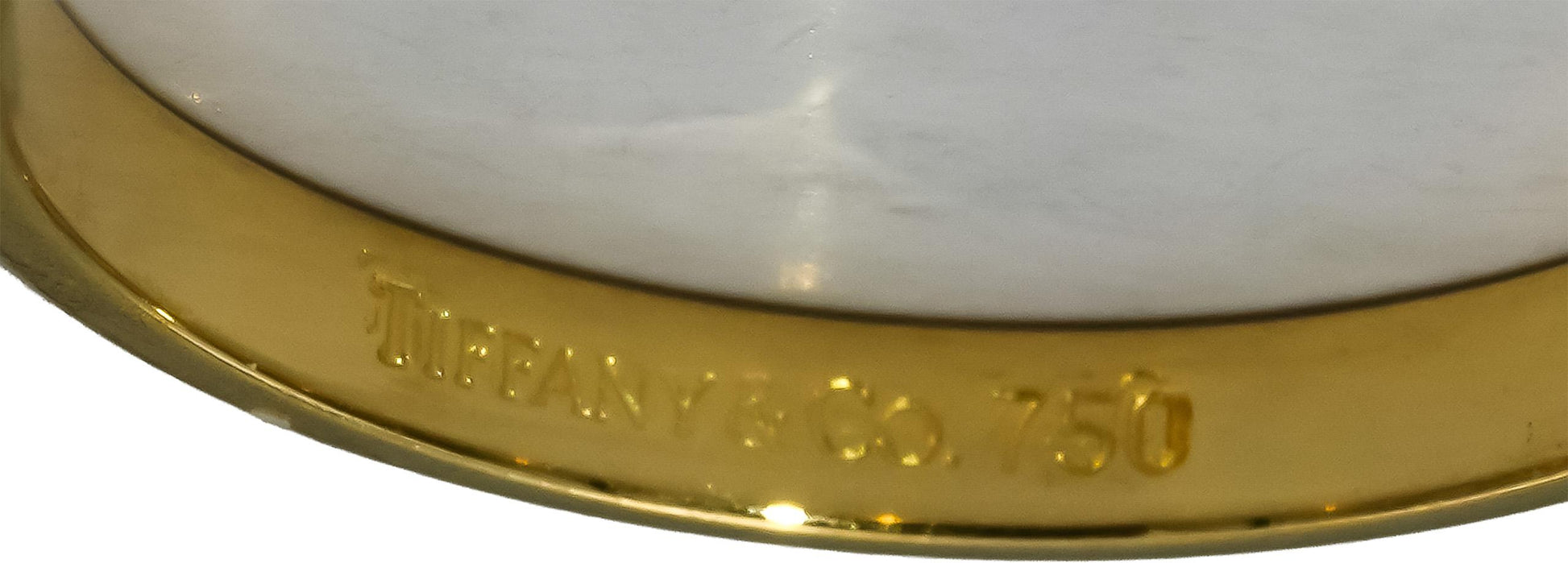 TIFFANY & CO. 18k Yellow Gold 2mm Wide Band Ring Size 4.5
