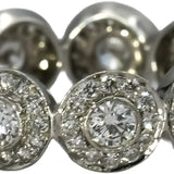 TIFFANY & CO. Platinum VS Diamond Soleste Ring 1.50CT Size 4 Retail 11000