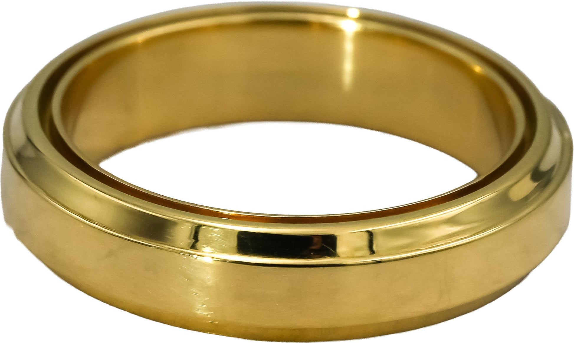 ROBERTO COIN 18k Yellow Gold Round Diamond Band Ring 0.30CT Size 6.75