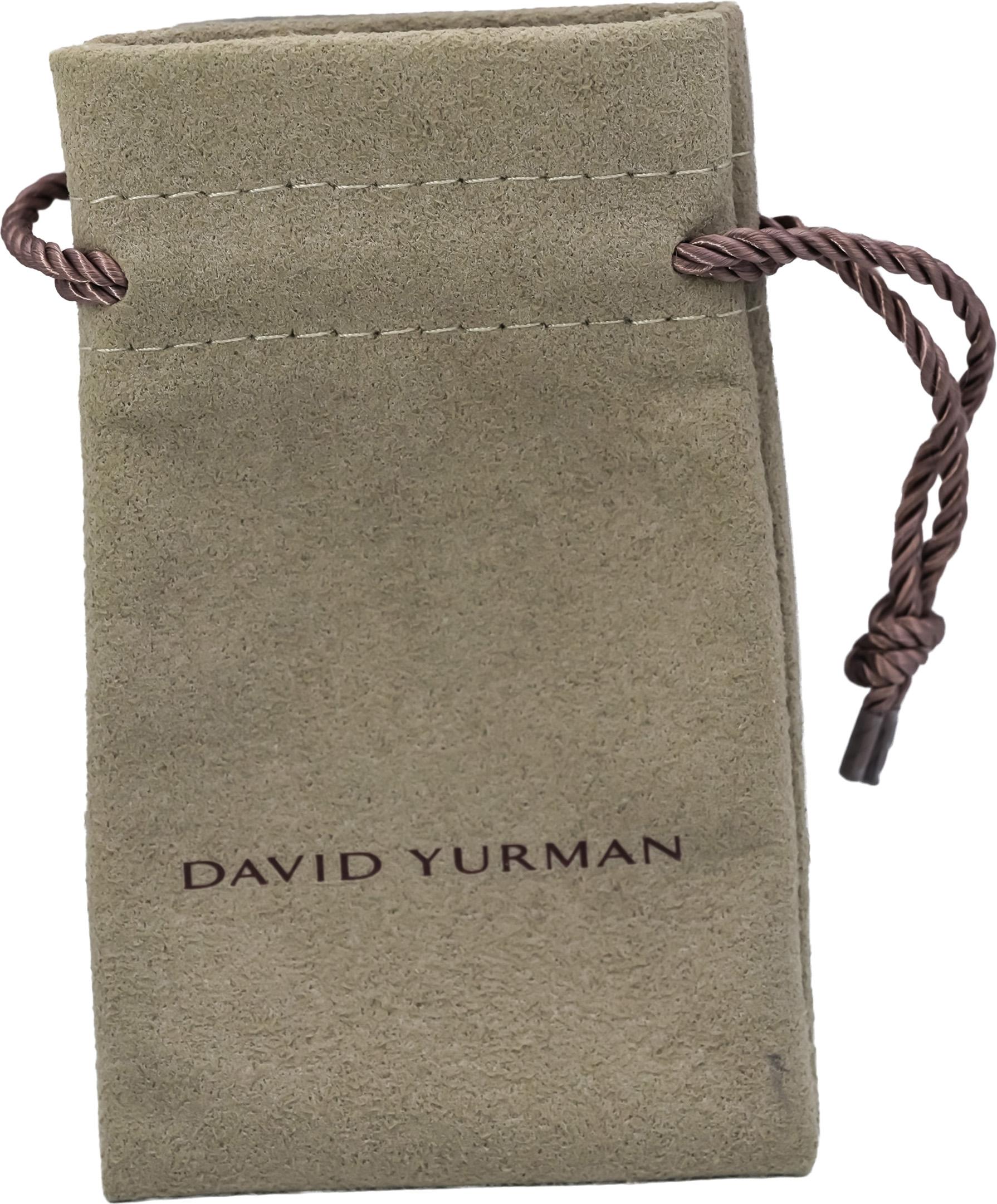 DAVID YURMAN 18k Gold Woven Collection Cable Ring 13.0mm Wide 5400.00 Retail