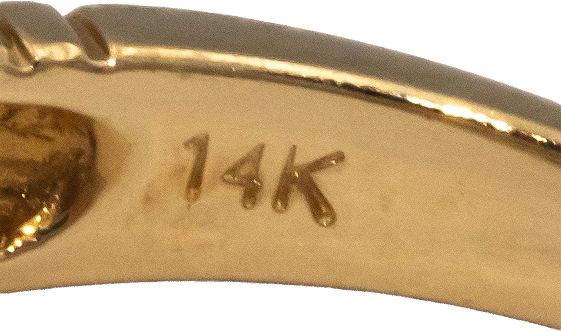 14k Yellow & White Gold Jewelry Diamond and Tanzanite Ring 0.81CT Size 7