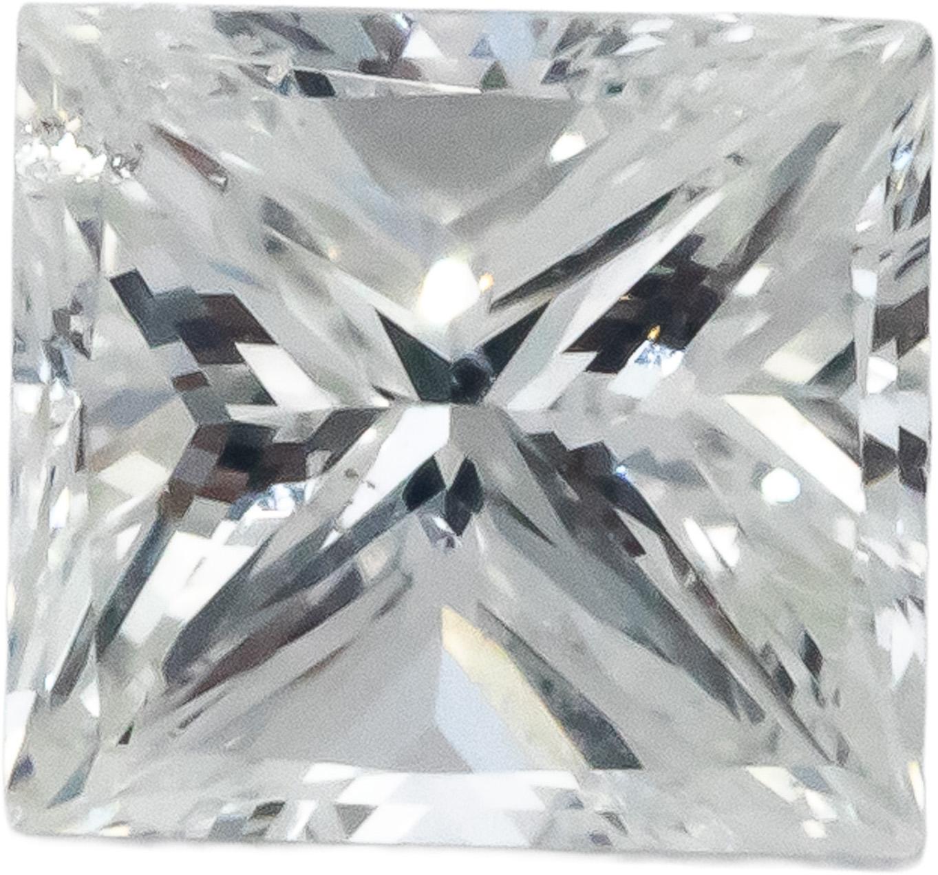 GIA Certified SI2/H Princess Cut Loose Diamond w/ Report 1.00CT