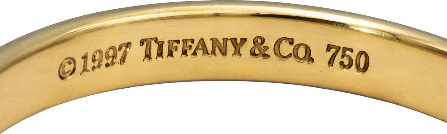 TIFFANY & CO. 18k Yellow Gold 1837 Cuff Bracelet