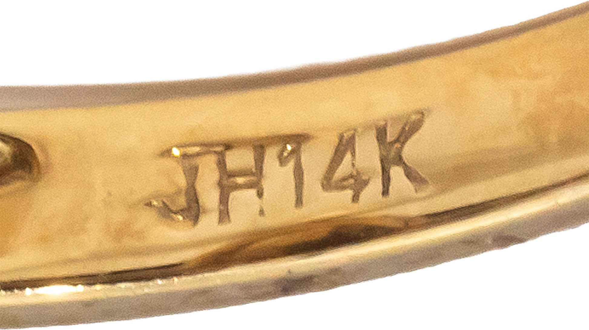 14k Yellow Gold Oval Cut Bezel Set Citrine Solitaire Ring 2.0CT Size 7.25