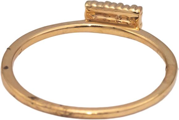 18k Rose Gold VS Round Diamond Band Ring 0.07CT Size 6