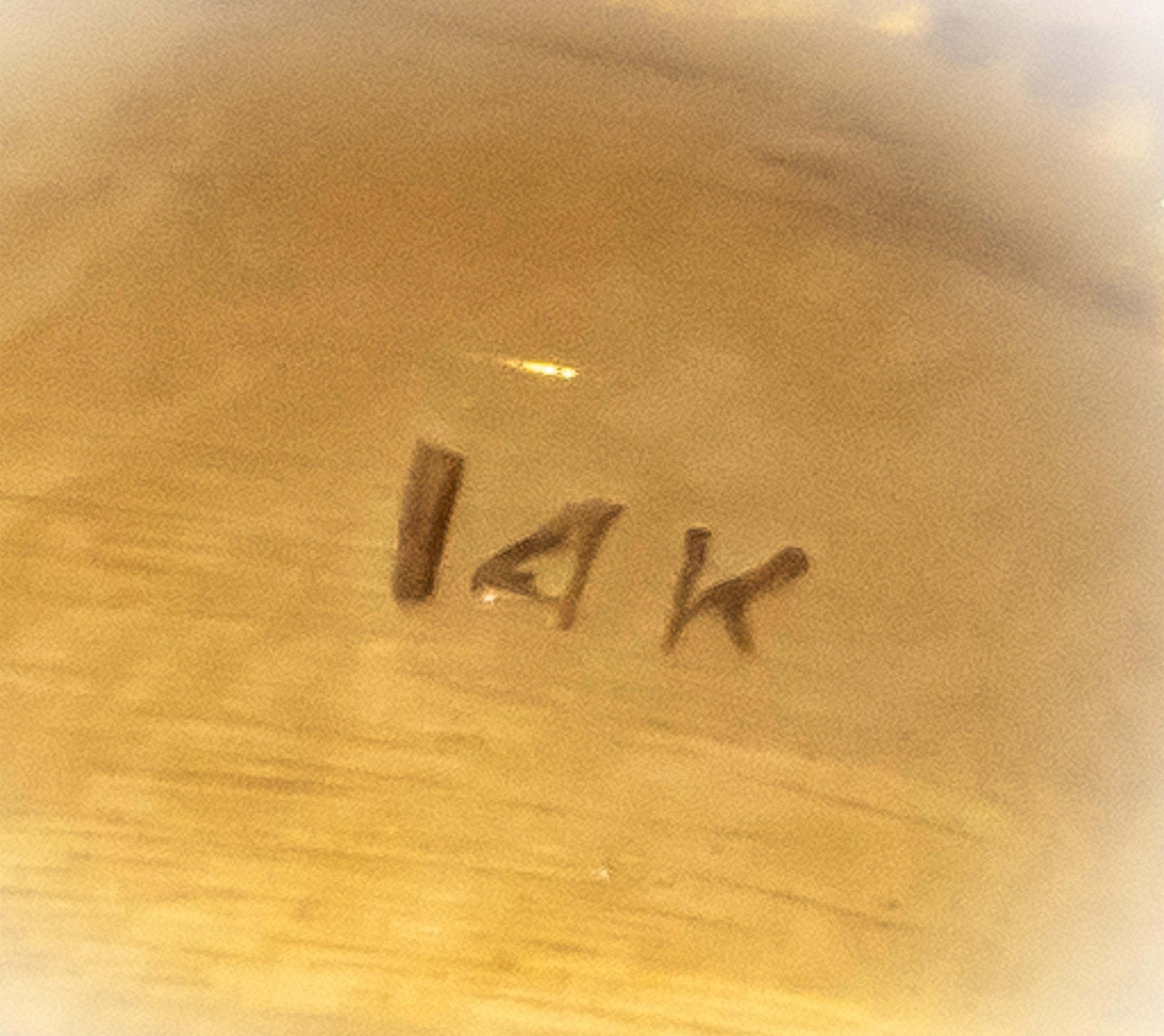 14k Yellow Gold Round Channel Set Diamond and Blue Sapphire Band Ring 0.90CT