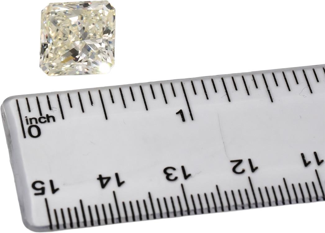 GIA Certified VS2/L Radiant Cut Diamond Loose Stone 9.01CT