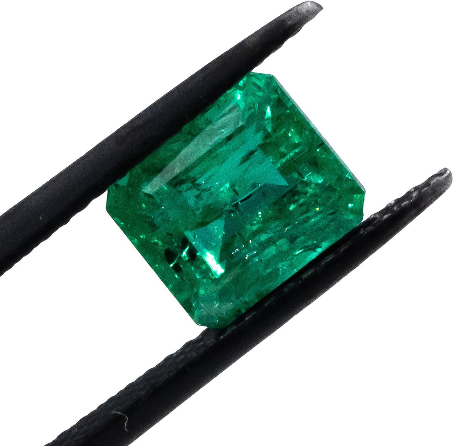 GIA Certified Octagonal Cut Natural Zambia Emerald Loose Gemstone 1.94CT