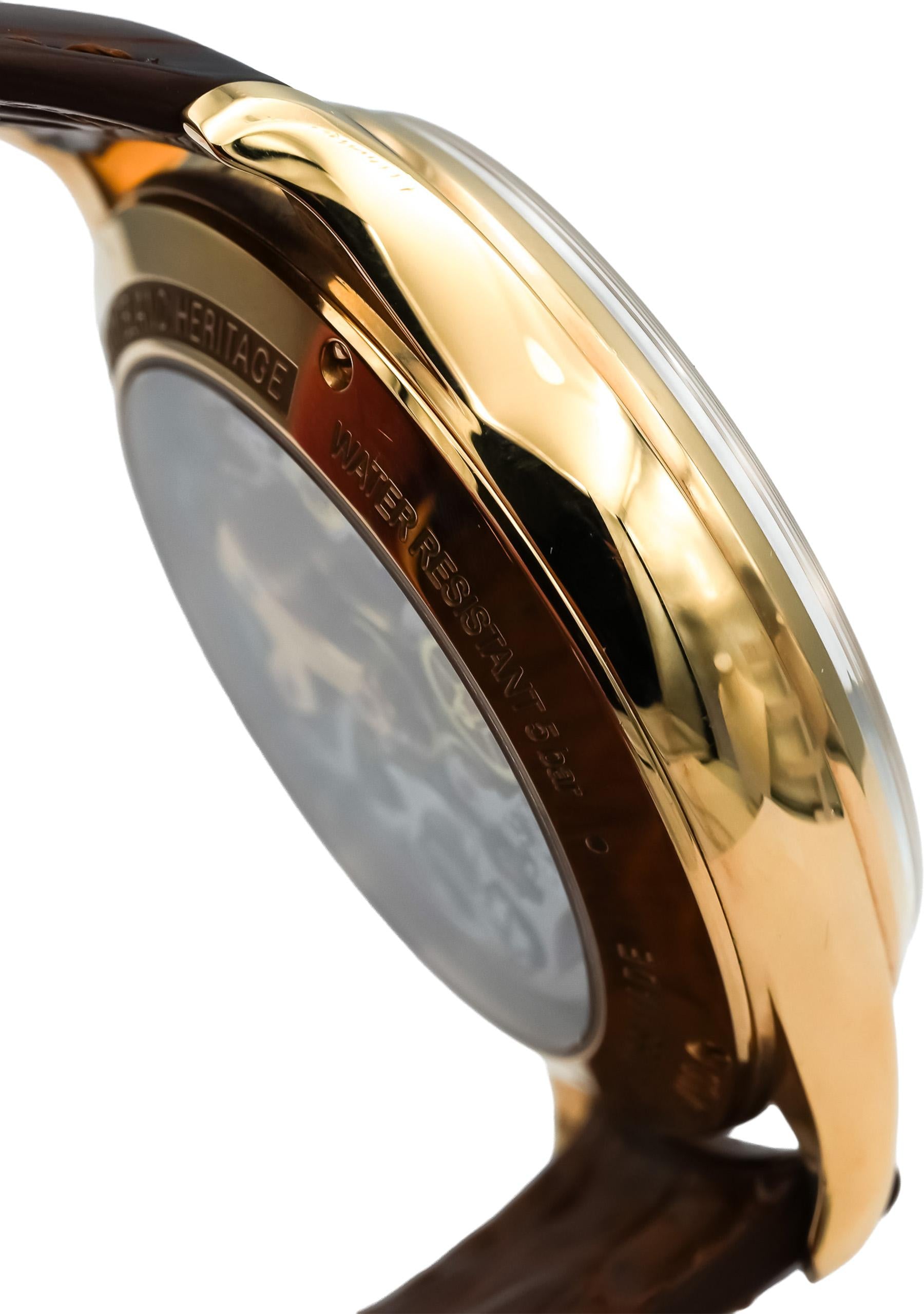 MONTBLANC 18k Rose Gold Heritage Limited Edition Chrono. Watch 7517-FTHK3D8K1