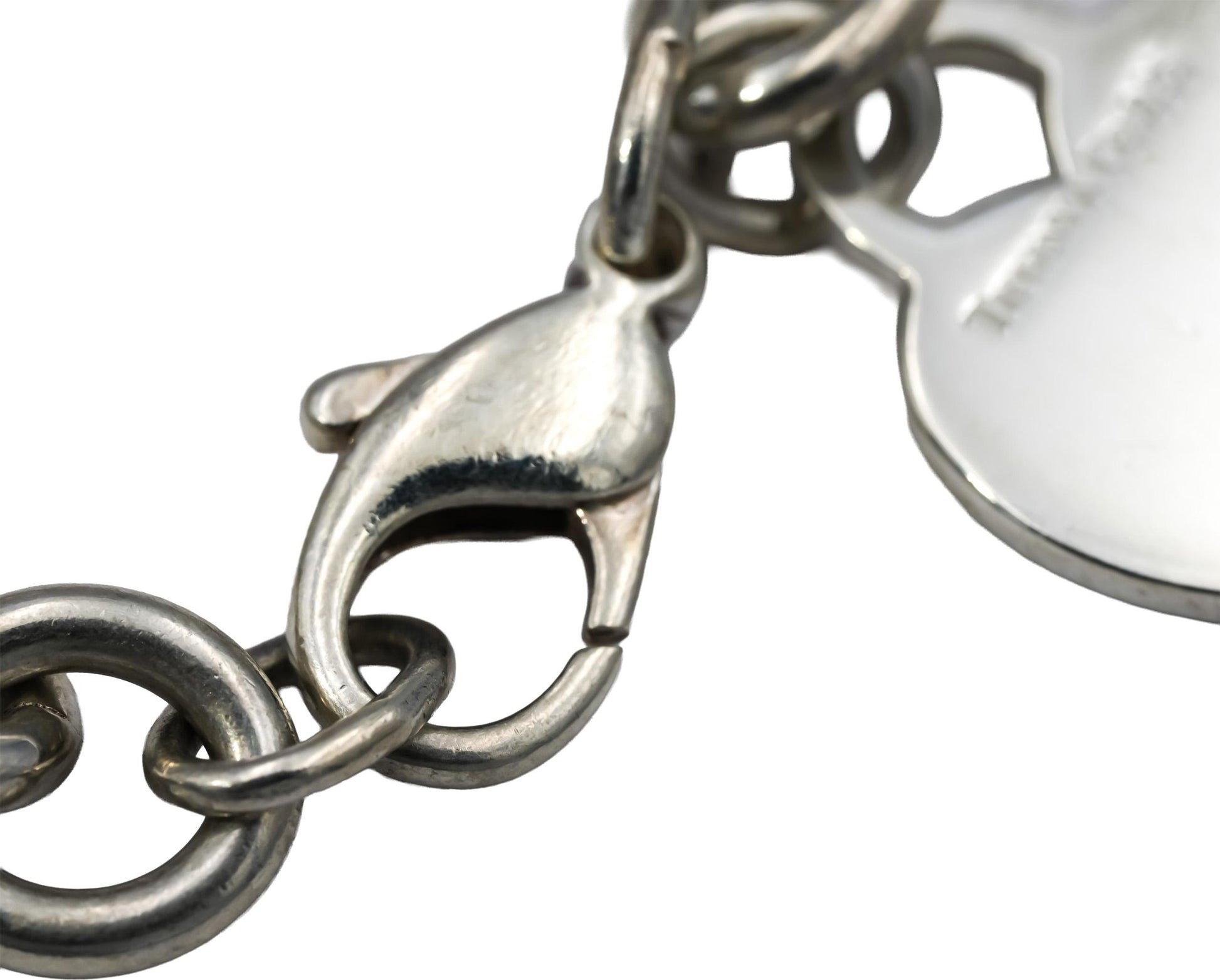 TIFFANY & CO. Sterling Silver Heart Tag Bracelet