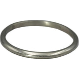 Vintage Antique Platinum Band Ring Size 7