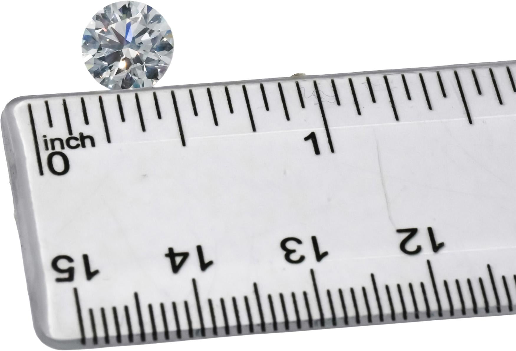 GIA Certified I1/D Round Cut Natural Diamond Loose Stone 2.11CT