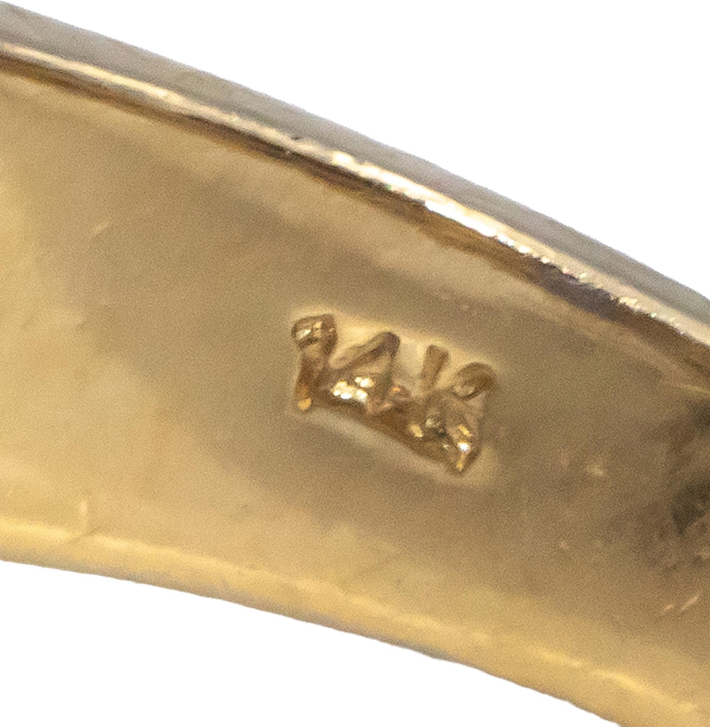 14k Yellow Gold VS Princess Trillion Baguette Diamond Cocktail Ring 2.0CT Size 7