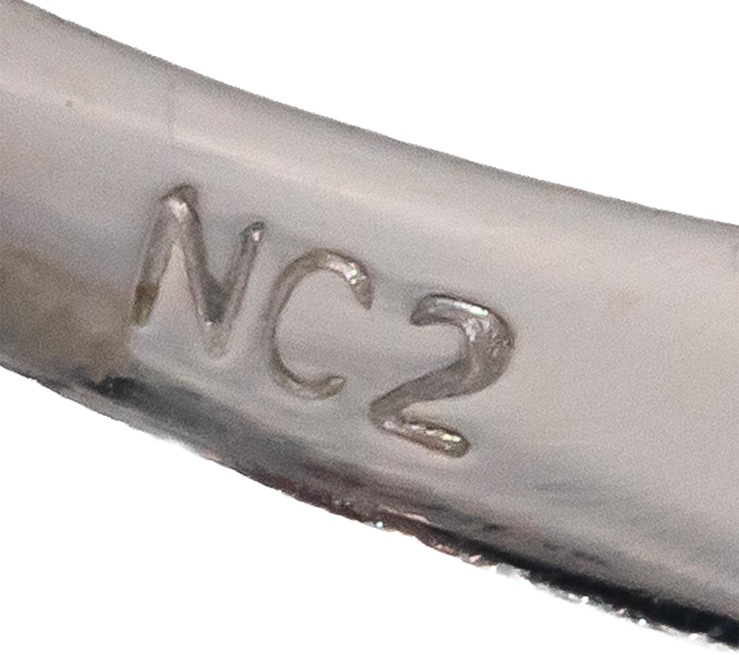 14k White Gold VS Round Diamond Interlocking Band Ring 0.35CT Size 7.25