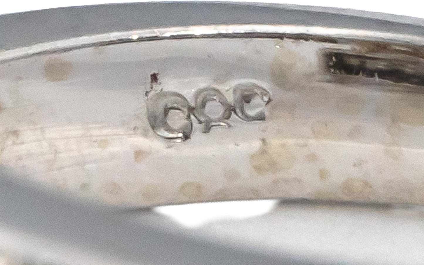 14k White & Rose Gold VS Princess and Round Diamond Bypass Ring 0.50CT Size 7.25
