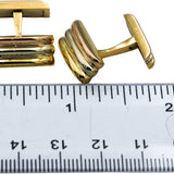 CARTIER 18k Yellow Gold Trinity Men's Cufflinks
