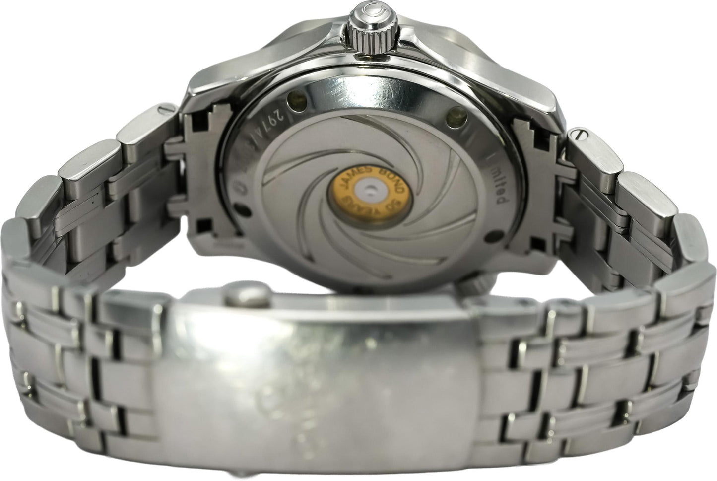 OMEGA Stainless Steel Seamaster Diver 300M James Bond 007 Watch w/ Box 36.25mm