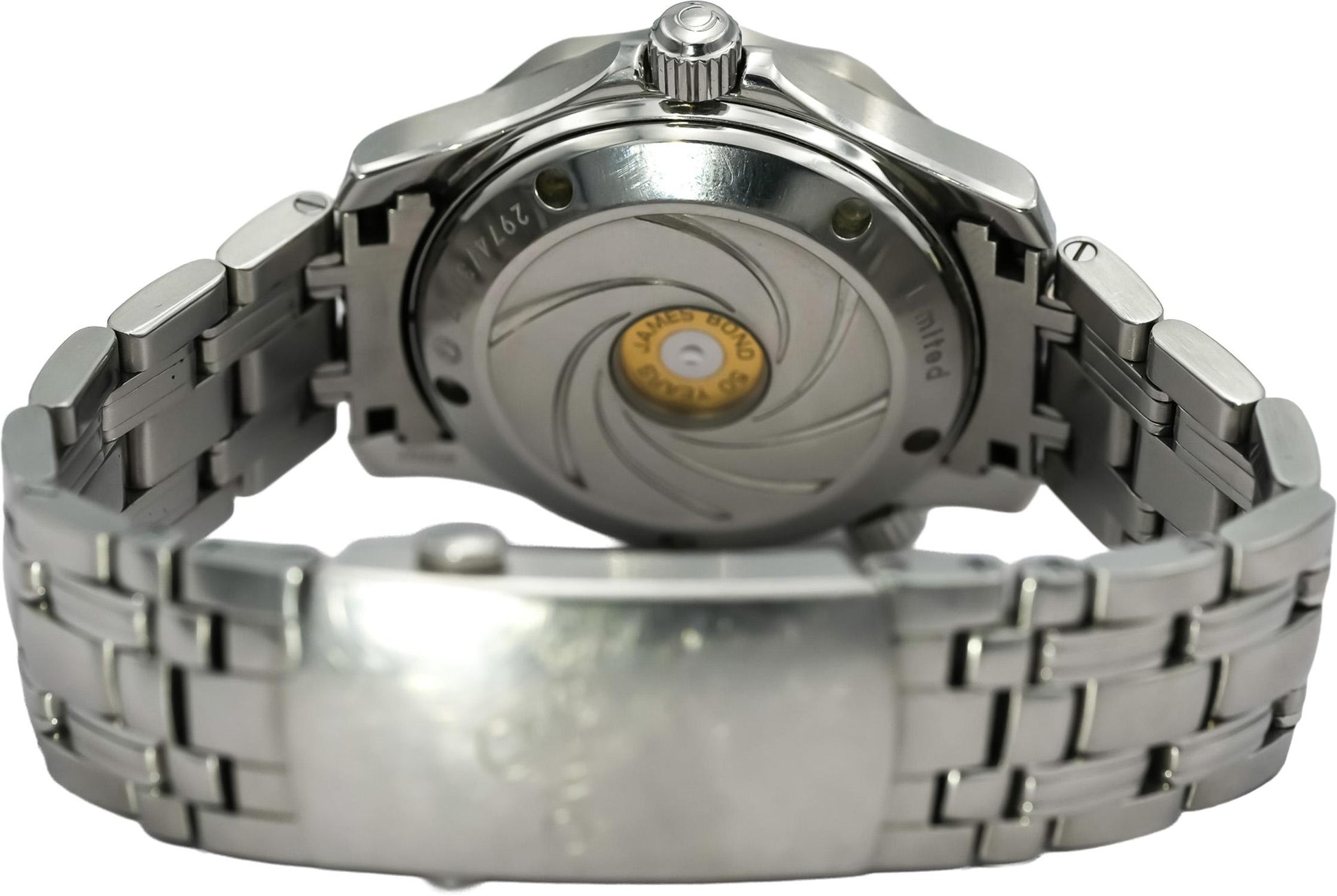 OMEGA Stainless Steel Seamaster Diver 300M James Bond 007 Watch w/ Box 36.25mm