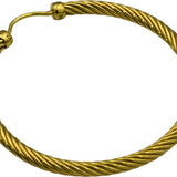DAVID YURMAN 18k Yellow Gold Classic Cable Hoop Earrings