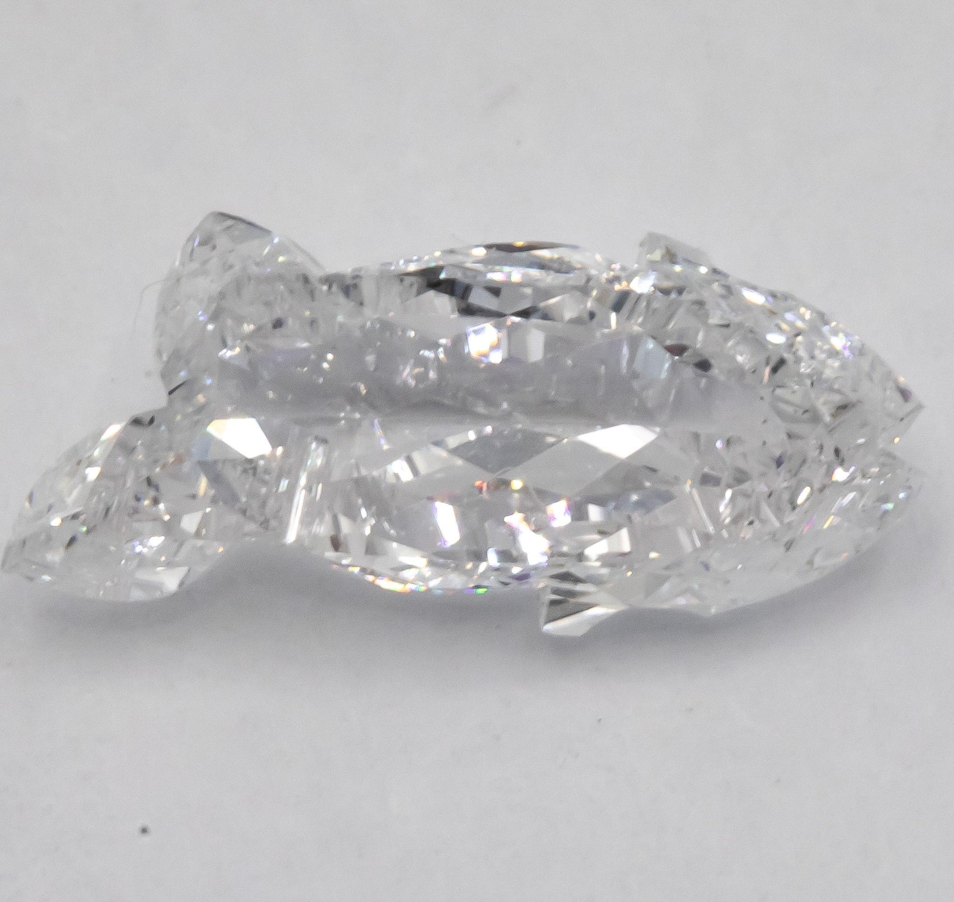 Loose GIA Certified Fish Modified Brilliant Diamond D Si1 2.16ct  RARE!!